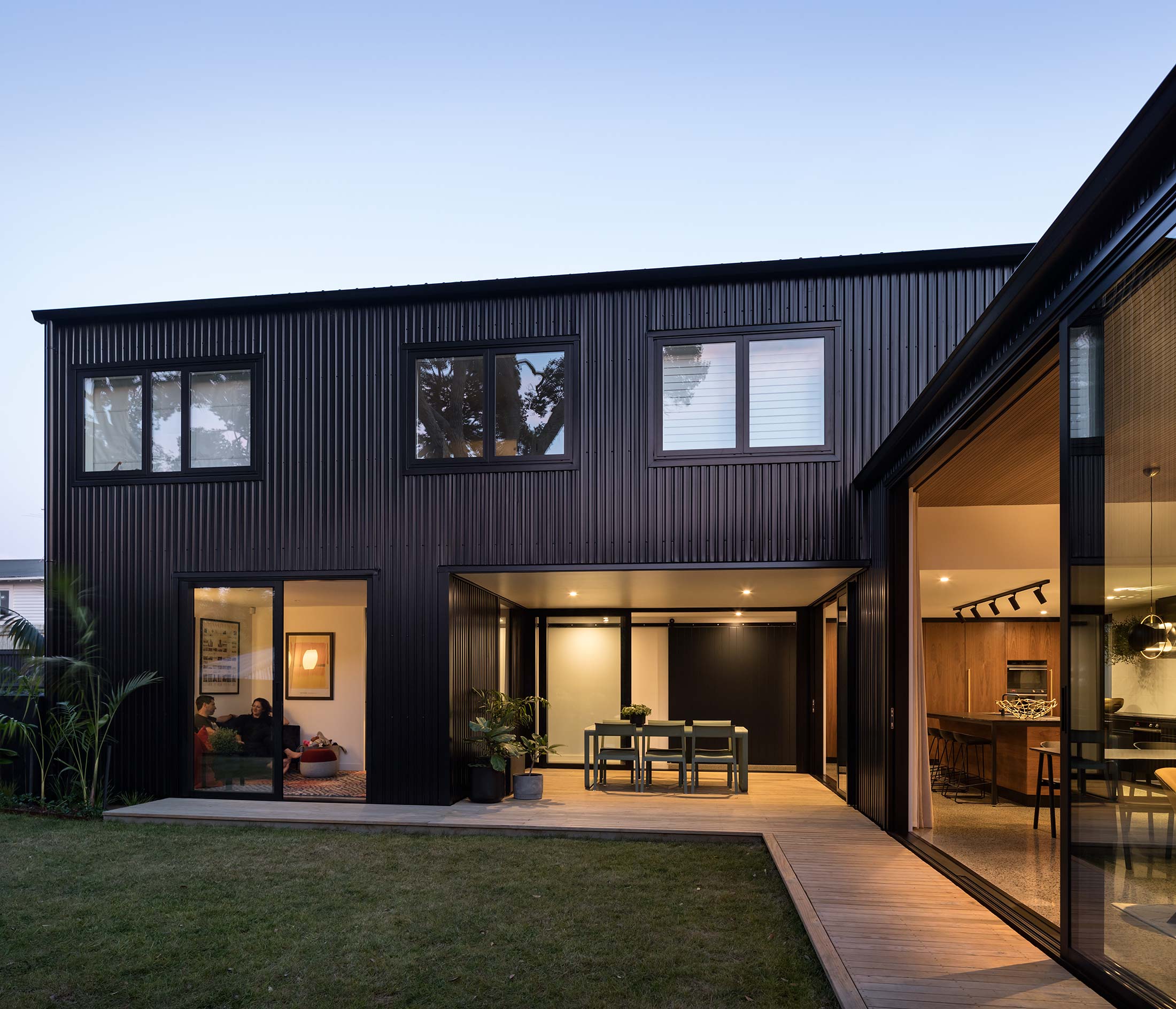 New build home hidden down private driveway, Westmere