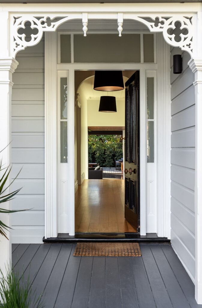 Character villa street frontage, Grey Lynn Ponsonby renovation