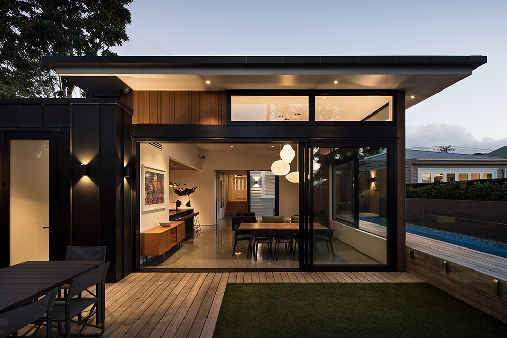 North-facing garden and outdoor entertaining, Grey Lynn villa