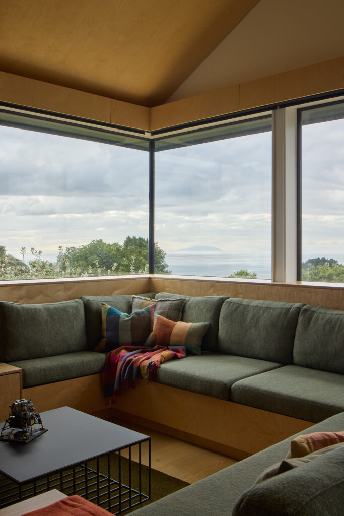 Rogan Nash Architects interior design of custom seating