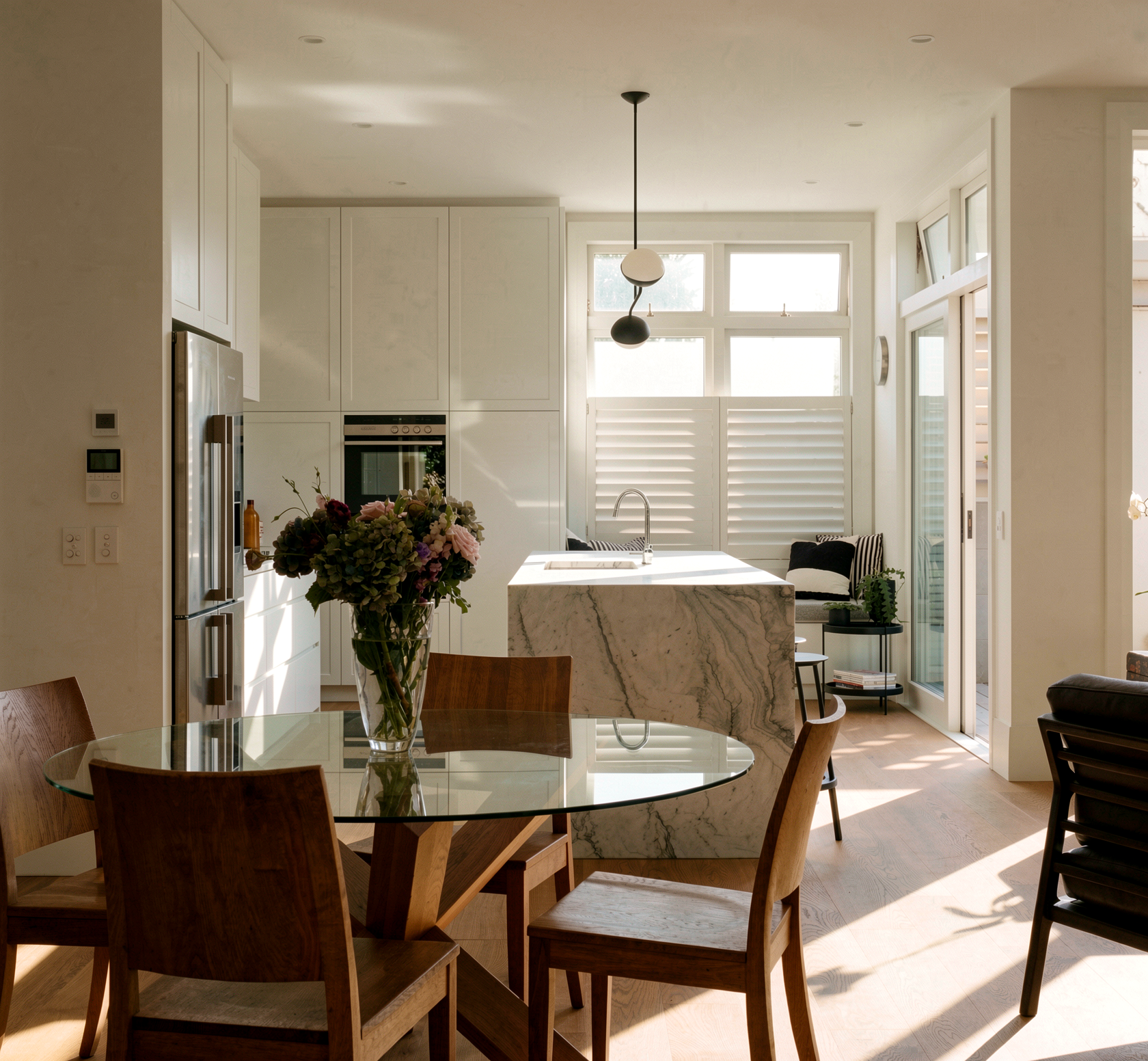 Kitchen extension with scullery, Grey Lynn bungalow renovation