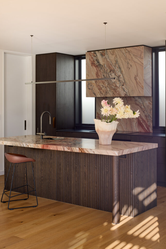 bungalow renovation kitchen island 066