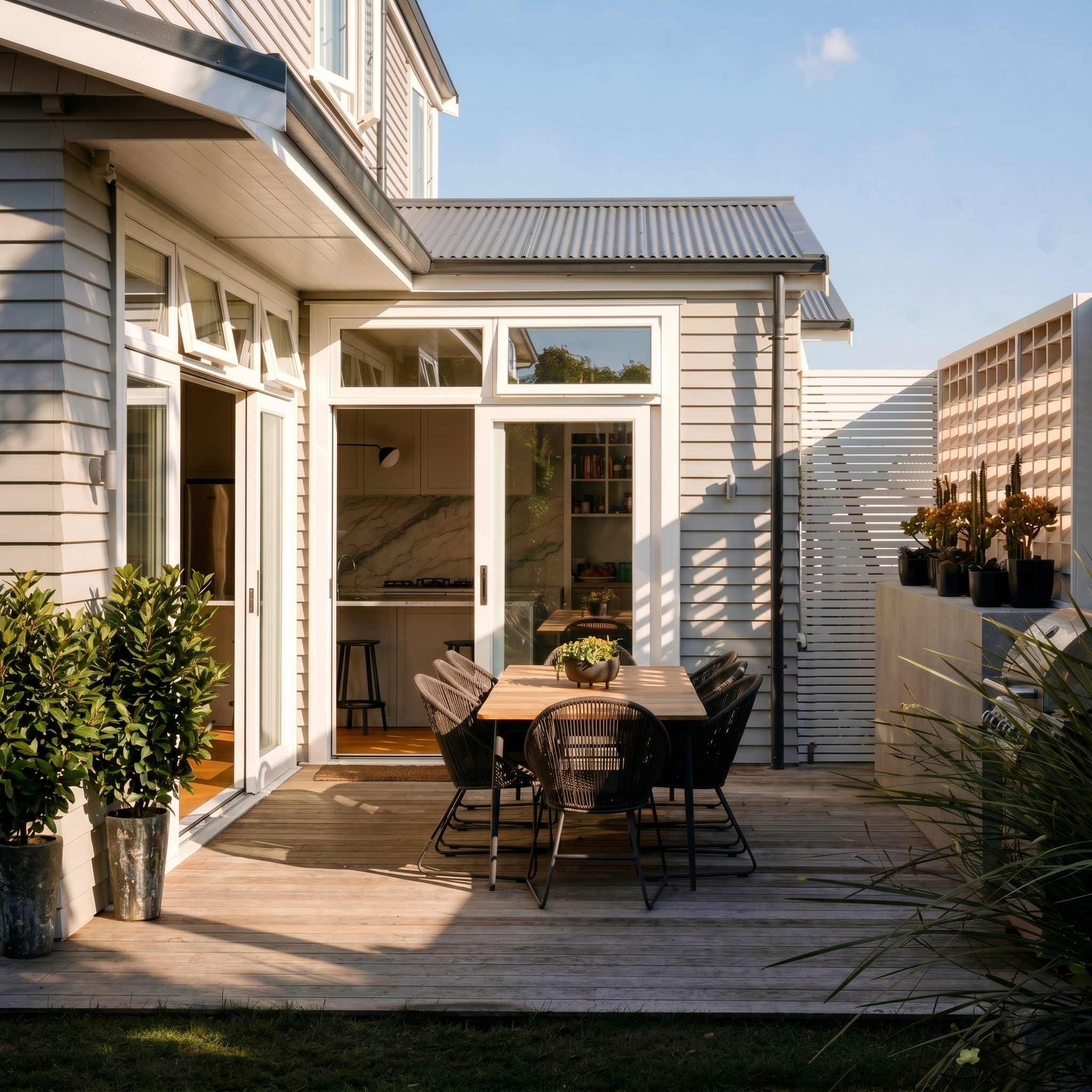 Grey Lynn bungalow deck
