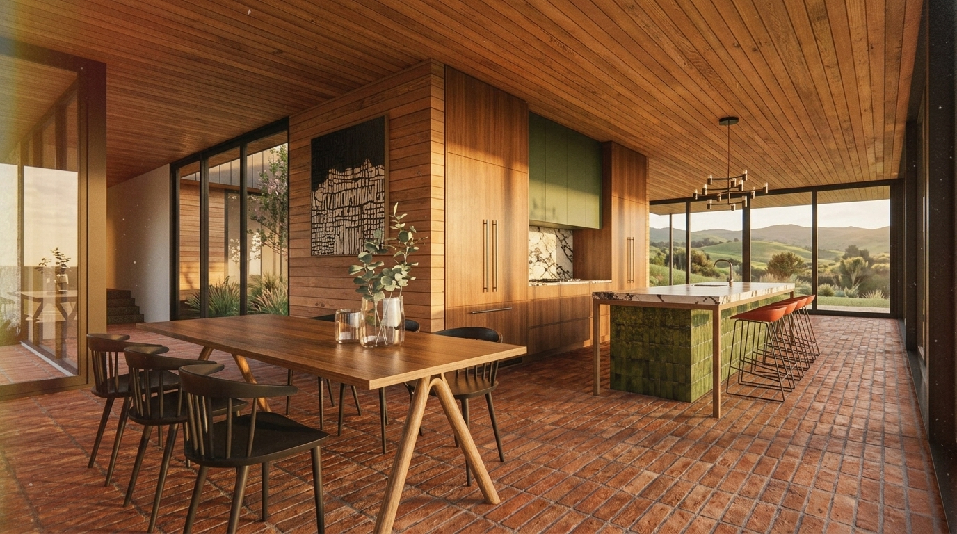 Matakana interior and kitchen designed by Rogan Nash