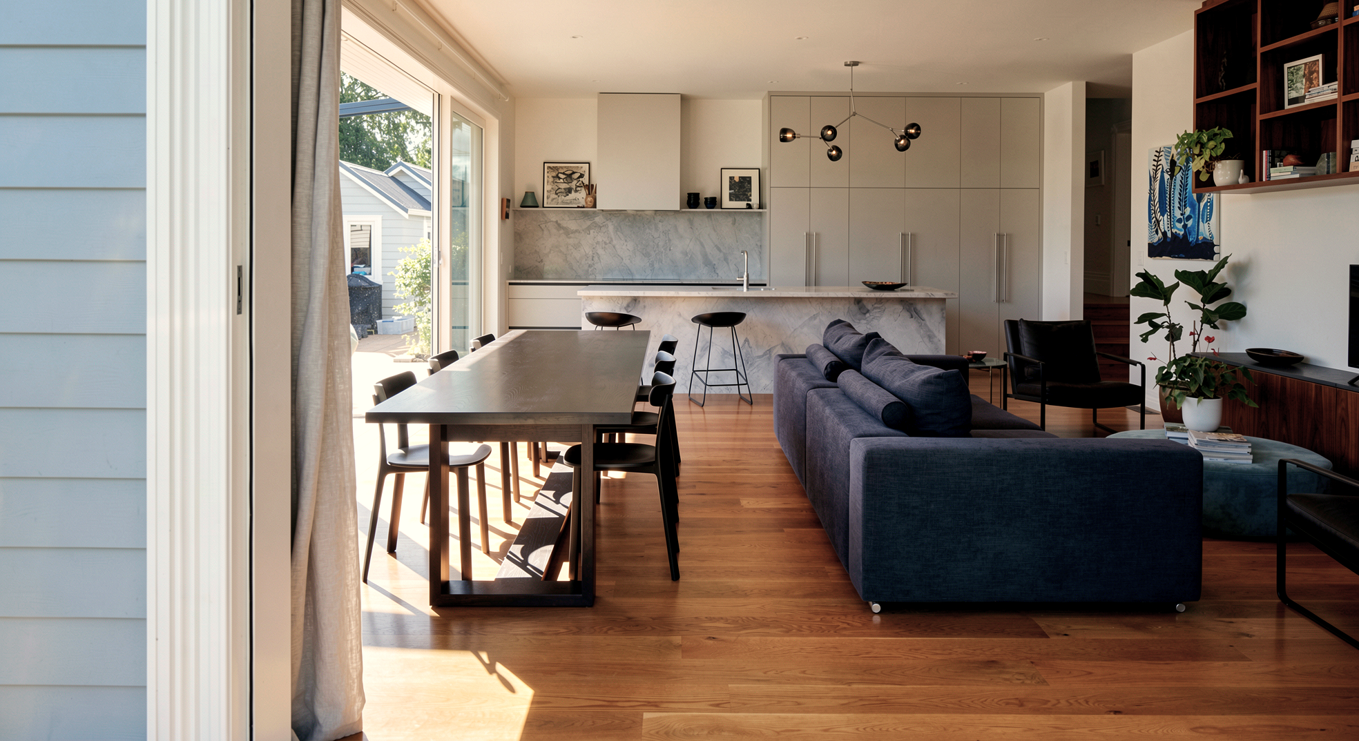 Open plan villa renovation auckland