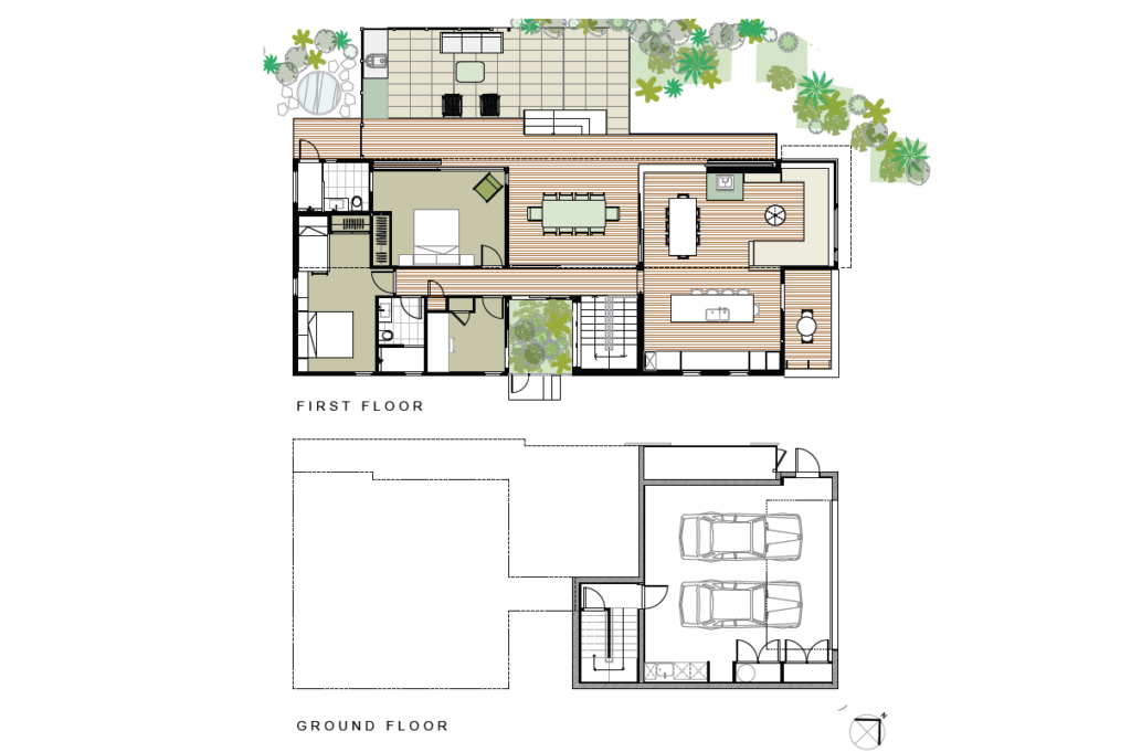 floor plan open and shut